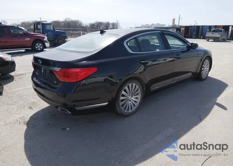 2015 Kia K900 Premium from USA, damaged, VIN KNALU4D40F6024050